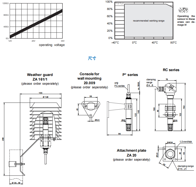 蓋加美Galltec+mela PC/PK/RC 溫濕度變送器批發(fā)