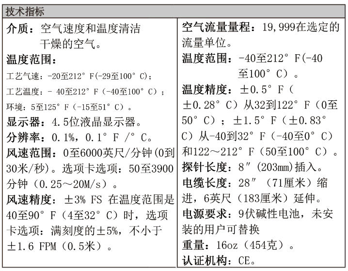 Dwyer德威爾471B數(shù)字式溫度風(fēng)速儀批發(fā)