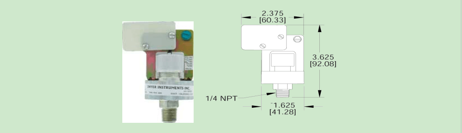 DWYER德威爾 A1PS/A1VS系列  經(jīng)濟(jì)型壓力開(kāi)關(guān)參數(shù)